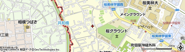 東京都町田市矢部町2816周辺の地図