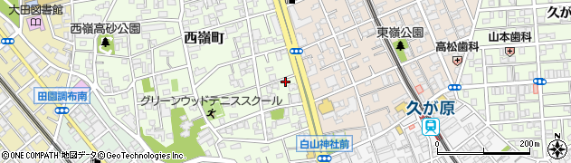 東京都大田区西嶺町15-4周辺の地図