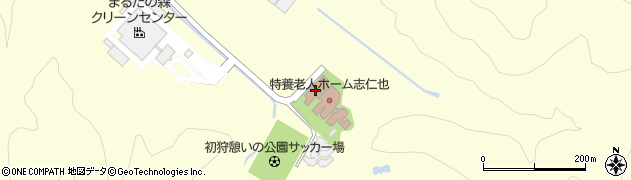 志仁也周辺の地図