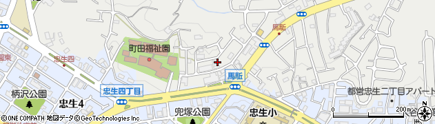 東京都町田市図師町603周辺の地図