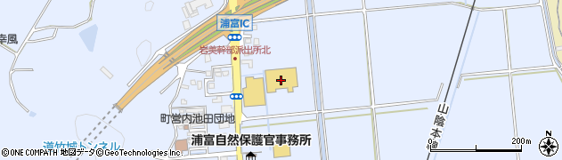 ジュンテンドー岩美店周辺の地図