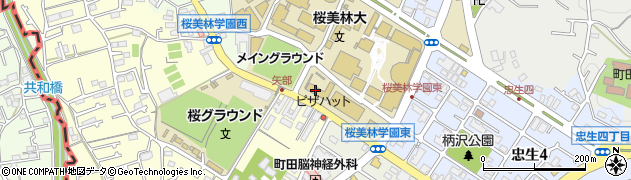 東京都町田市常盤町3666周辺の地図