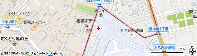 神奈川県相模原市中央区下九沢1099周辺の地図