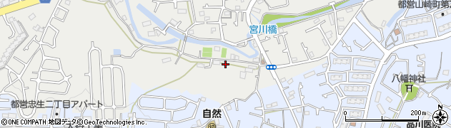 東京都町田市図師町1521-2周辺の地図