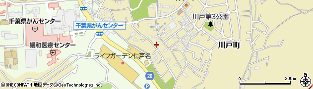 千葉県千葉市中央区川戸町387周辺の地図