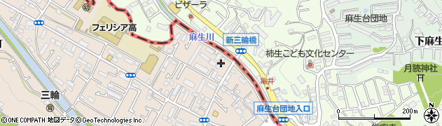 東京都町田市三輪町272-5周辺の地図