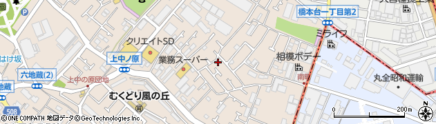 神奈川県相模原市緑区下九沢1654周辺の地図