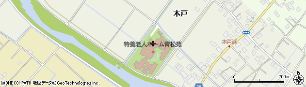 青松苑周辺の地図