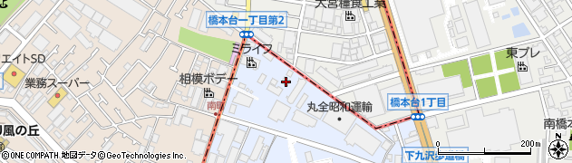 神奈川県相模原市中央区下九沢1094周辺の地図