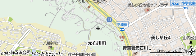 神奈川県横浜市青葉区元石川町3647周辺の地図
