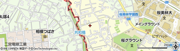 東京都町田市矢部町2747-9周辺の地図