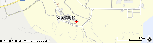 京都府京丹後市久美浜町谷222周辺の地図