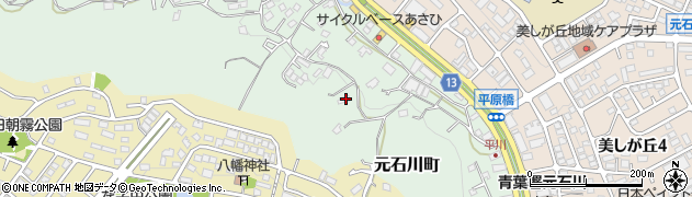 神奈川県横浜市青葉区元石川町5260周辺の地図