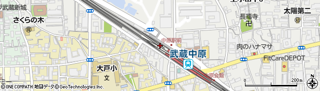 株式会社ニュー・クイック　武蔵中原店周辺の地図
