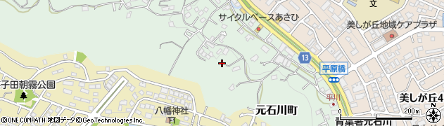 神奈川県横浜市青葉区元石川町5253周辺の地図