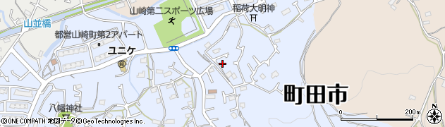 東京都町田市山崎町821-14周辺の地図