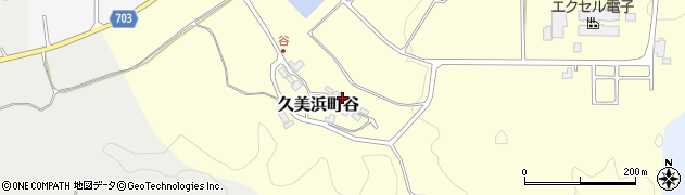 京都府京丹後市久美浜町谷216周辺の地図