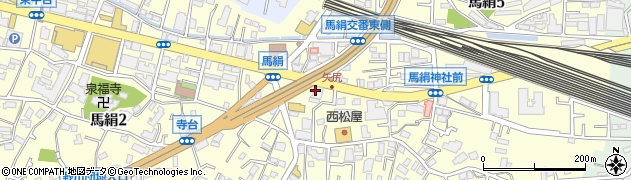 溝口建材株式会社馬絹営業所周辺の地図
