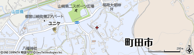 東京都町田市山崎町821-7周辺の地図