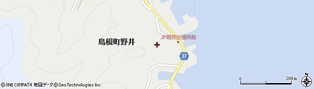 島根県松江市島根町野井419周辺の地図