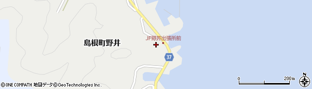 島根県松江市島根町野井411周辺の地図