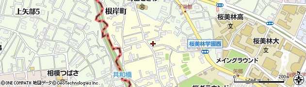 東京都町田市矢部町2757周辺の地図