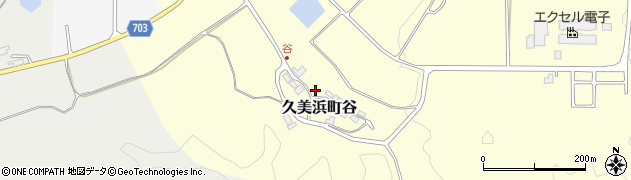 京都府京丹後市久美浜町谷213周辺の地図