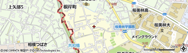 東京都町田市矢部町2757-6周辺の地図