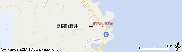 島根県松江市島根町野井418周辺の地図