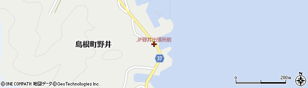 JF野井出張所前周辺の地図