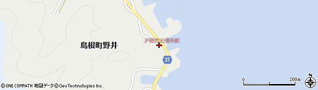 島根県松江市島根町野井384周辺の地図