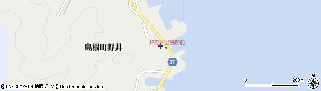 島根県松江市島根町野井389周辺の地図