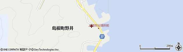 島根県松江市島根町野井382周辺の地図