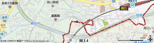 東京都町田市大蔵町72周辺の地図