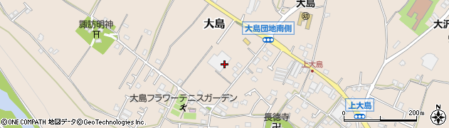 神奈川県相模原市緑区大島381周辺の地図