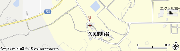 京都府京丹後市久美浜町谷195周辺の地図