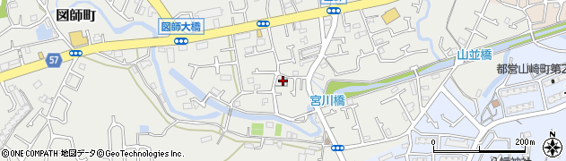 東京都町田市図師町1633周辺の地図