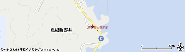 島根県松江市島根町野井385周辺の地図