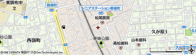 東京都大田区東嶺町19周辺の地図