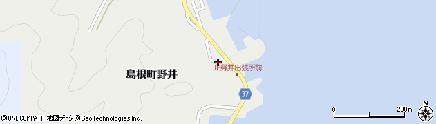 島根県松江市島根町野井381周辺の地図