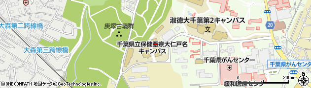 千葉県千葉市中央区仁戸名町645周辺の地図