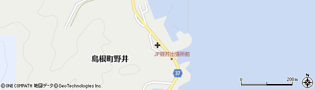島根県松江市島根町野井388周辺の地図