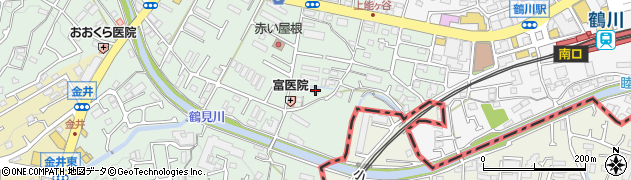 東京都町田市大蔵町108周辺の地図