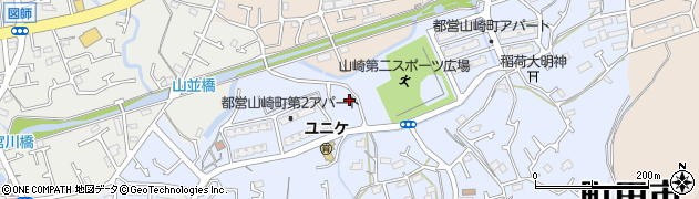 東京都町田市山崎町558周辺の地図