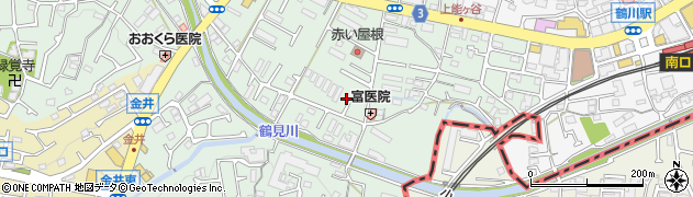 東京都町田市大蔵町135周辺の地図