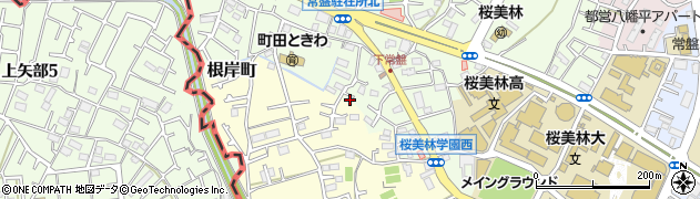 東京都町田市常盤町3475周辺の地図