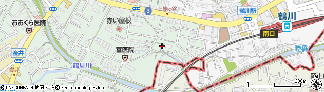 東京都町田市大蔵町77周辺の地図