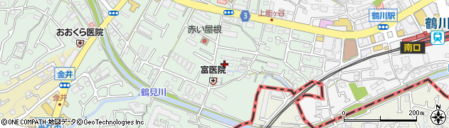 東京都町田市大蔵町111周辺の地図