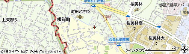 東京都町田市常盤町3475-4周辺の地図