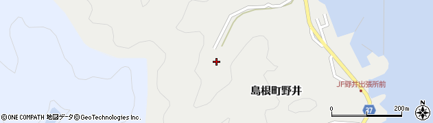 島根県松江市島根町野井245周辺の地図